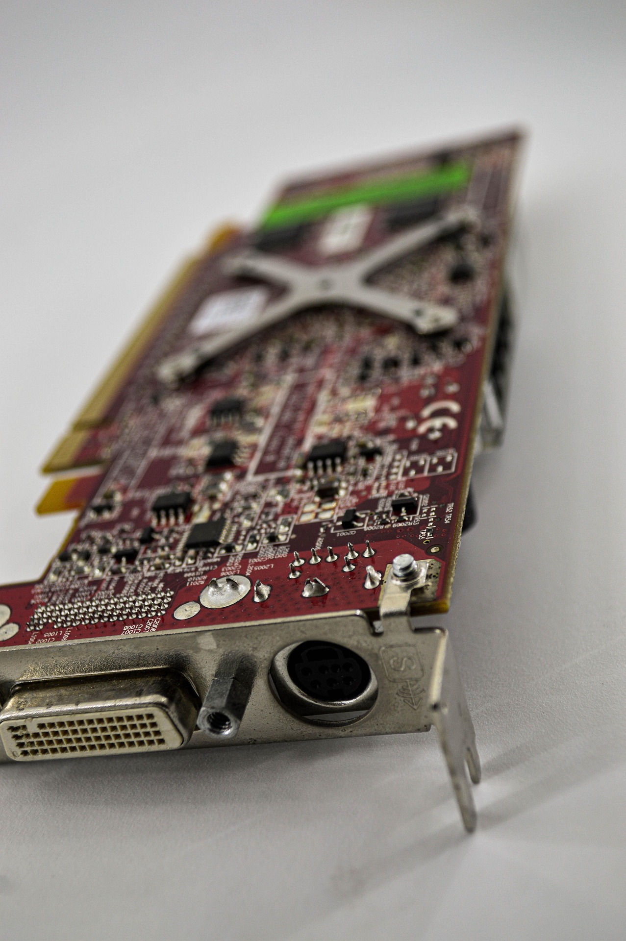 Custom gaming PC with RGB lighting